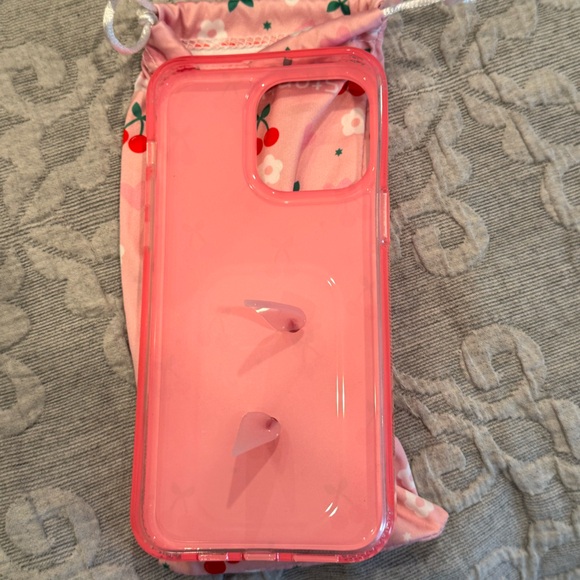 ๐ Cherry Cute X Krista Horton ๐ iPhone 15 Pro Max Loopy Case - Picture 3 of 3